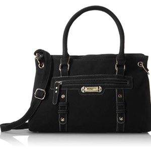 Rosetti Let's Face It Satchel Bag, Black